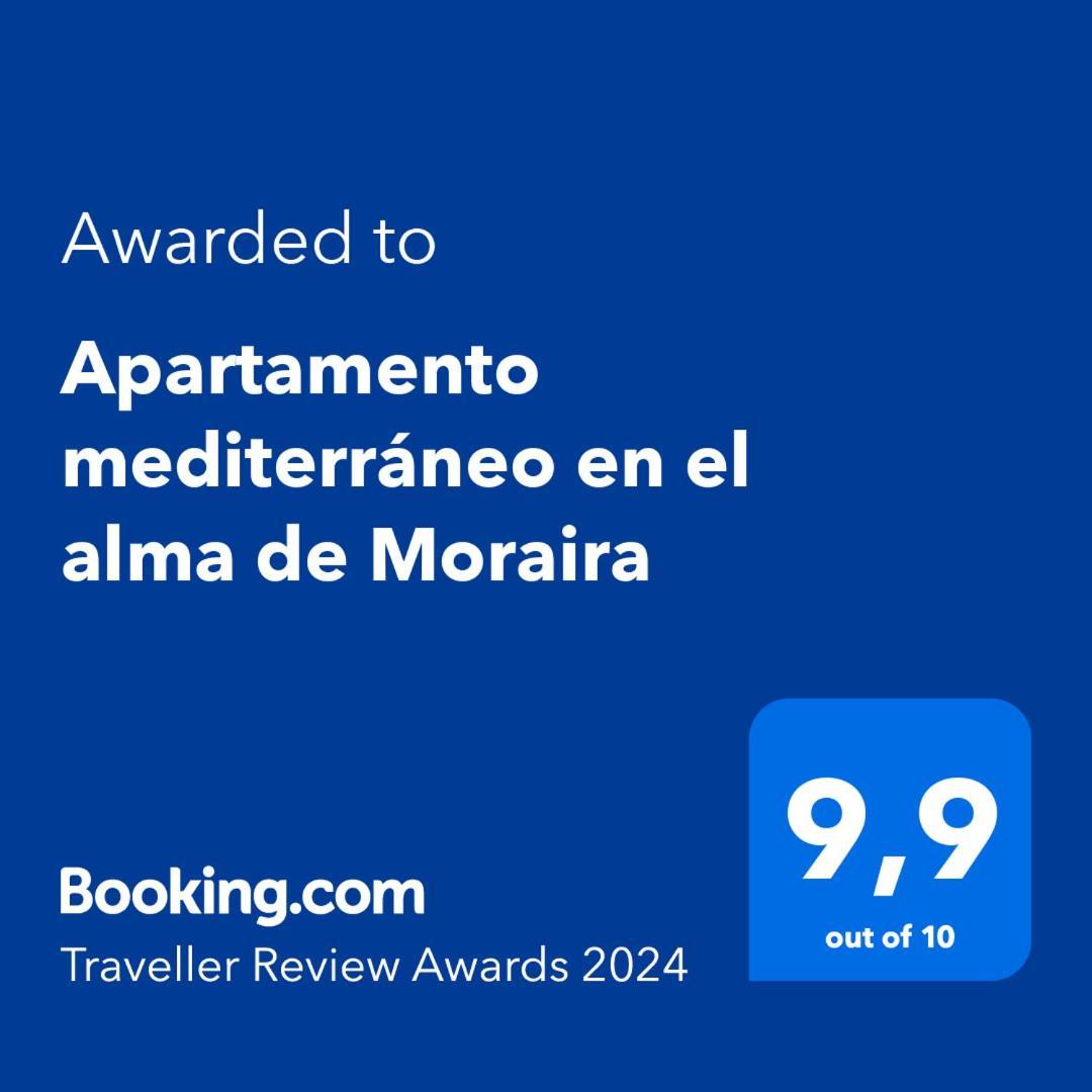 Apartamento Mediterraneo En El Alma De Moraira Eksteriør bilde